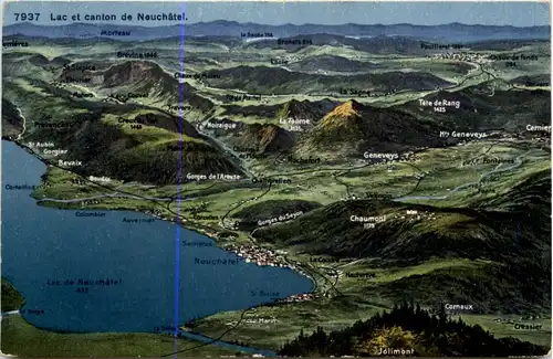 Lac et canton de Neuchatel -506878