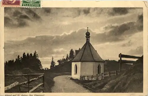 Bei Oberegg - Abend auf St. Anton -605646