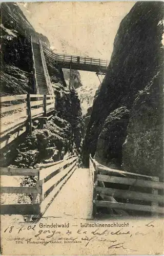 Grindelwald, Lütschinenschlucht -508464