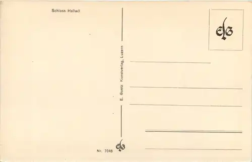 Schloss Hallwil -508504