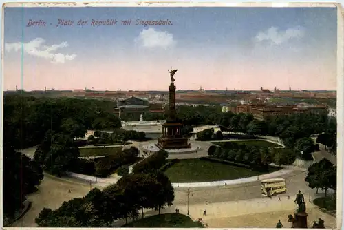 Berlin, Platz der Republik mit Siegessäule -376938