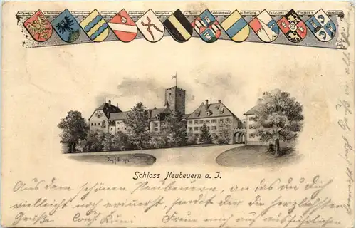 Schloss Neubeuern am Inn - Künstler-AK Eugen Felle -606140