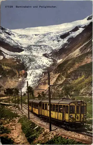 Berninabahn und Palügletscher -605208