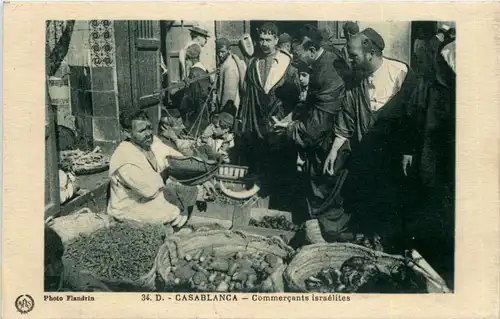 Casablanca - Commercants israelites - Judaika -605144