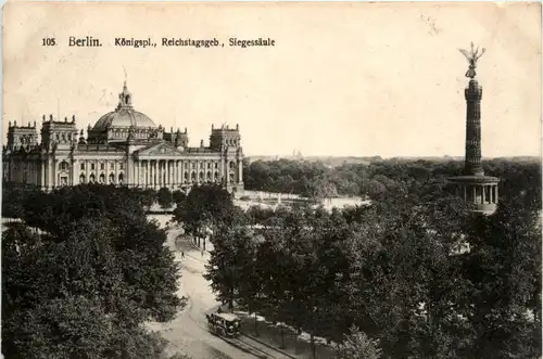 Berlin, Kgl. Reichstagsgeb., Siegessäule -377038