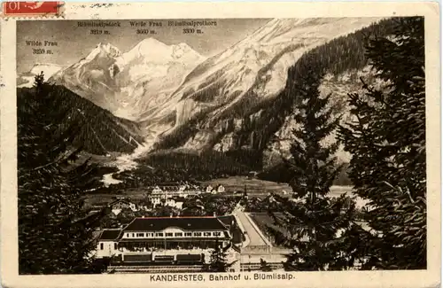 Kandersteg - Bahnhof -605288