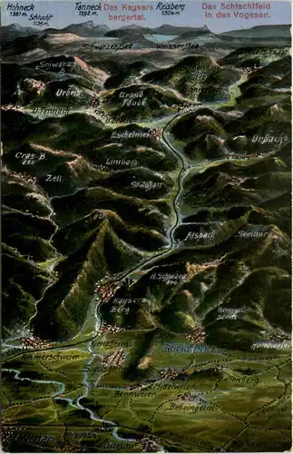 Schlachtfeld in den Vogesen - Reichenweier -606850