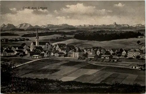 Gruss aus Legau - Künstler-AK Eugen Felle -606870