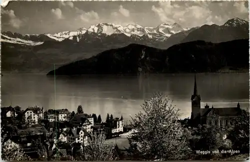Weggis und die Alpen -507238