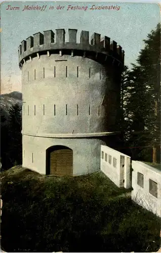 Turm Malakoff in der Festung Luziensteig -507298