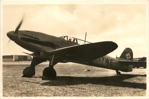 Wehrmacht Heinkel Jagdeinsitzer 112 - 3. Reich -482716