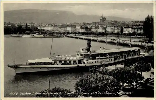 Geneve - Debarcadere du Quai du Mont -605568