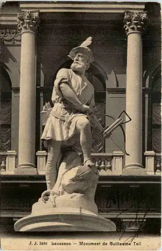 Lausanne, Monument de Guillaume Tell -507378