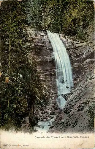 Cascade du Torrent aux Ormonts Dessus -605462