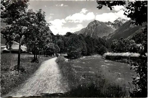 Klosters, Spazierweg an der Landquart -507478