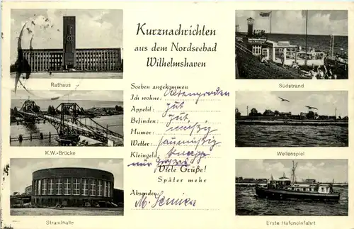 Kurznachrichten aus Nordseebad Wilhelmshaven -483056