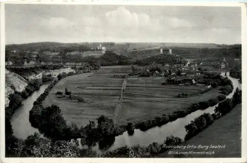 Rudelsburg mit Burg Saaleck -377782