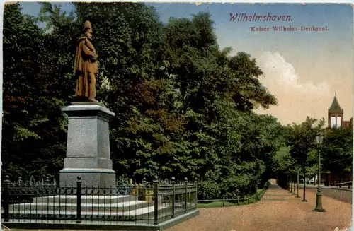 Gruss aus Wilhelmshaven - Kaiser Wilhelm Denkmal -483296