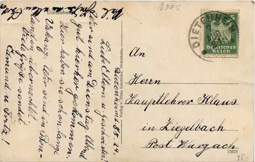 Dietenheim - Künstler-AK Eugen Felle -606168