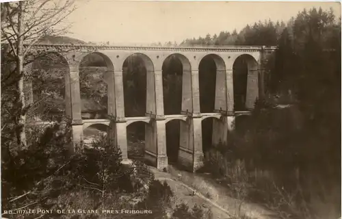 Fribourg, Pont de la Glane pres Fribourg -508018