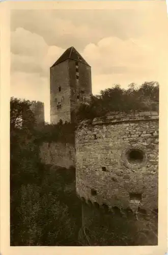 Querfurt, Burg mit Burggraben -378116