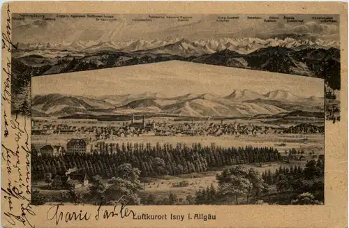 Isny im Allgäu - - Künstler-AK Eugen Felle -606468