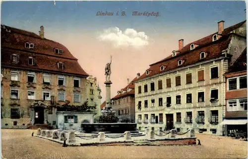 Lindau im Bodensee - Marktplatz -608070