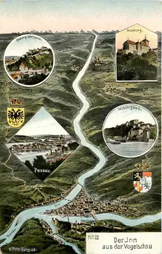 Passau - Künstler-AK Eugen Felle -606364