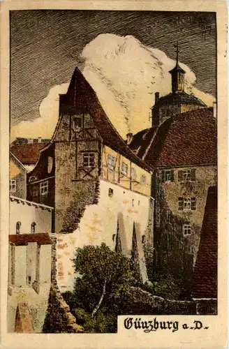 Günzburg an der Donau - Künstler-AK Eugen Felle -606568