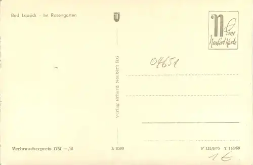 Bad Lausick, Im Rosengarten -378254
