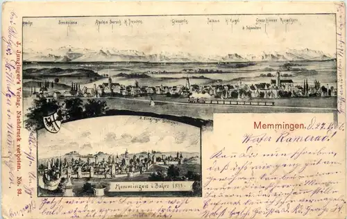 Memmingen - Künstler-AK Eugen Felle -608000