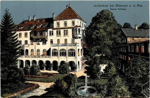 Jordanbad bei Biberach - Neues Kurhaus - Künstler-AK Eugen Felle -606604