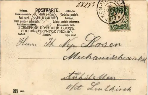 Gruss aus Memmingen - Künstler-AK Eugen Felle -606662