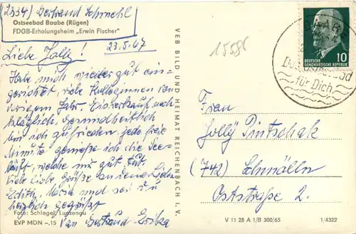 Ostseebad Baabe/Rügen -378414