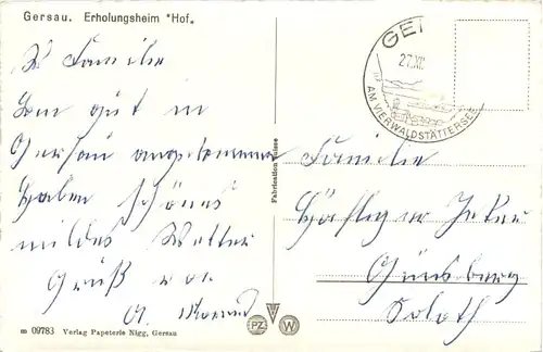Gersau, Erholungsheim Hof -508478