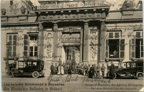 Die Deutschen in Brüssel - Feldpost -484016