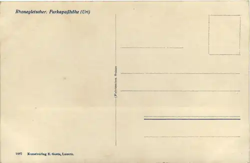 Rhonegletscher - Furkapasshöhe -484076
