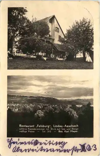 Lindau-Aeschach - Restaurant Felsburg -608552
