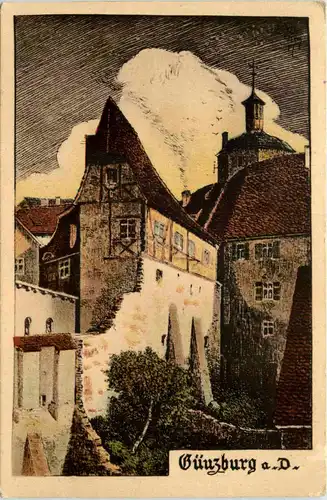 Günzburg a. Donau - Künstler-AK Eugen Felle -607102