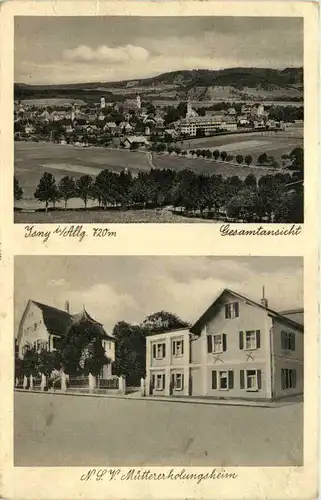 Isny im Allgäu - Müttererholungsheim - Künstler-AK Eugen Felle -607192