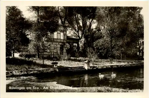 Röblingen am See, am Strandschlösschen -378874