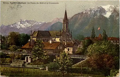 Vevey - Eglise Catholique -605558