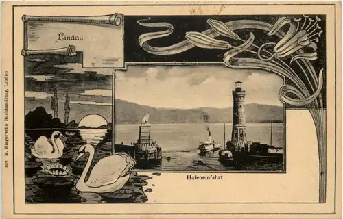 Lindau im Bodensee - Jugendstil -608762