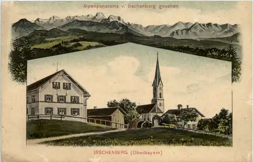 Irschenberg Oberbayern - Künstler-AK Eugen Felle -607402