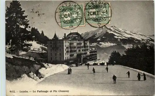 Leysin - Le Patinage et Pic Chaussy -605678