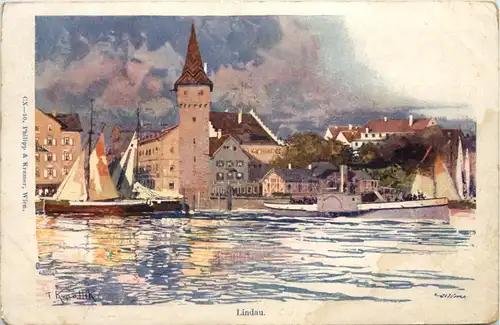 Lindau - Künstlerkarte -609252