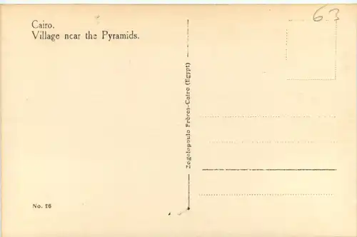 Cairo - Village near the Pyramids -484812