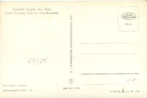Carlsfeld Erzgeb., Grosser Kranichsee -379454