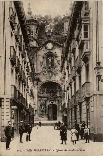 San Sebastian - Iglesia de Santa Maria -485012