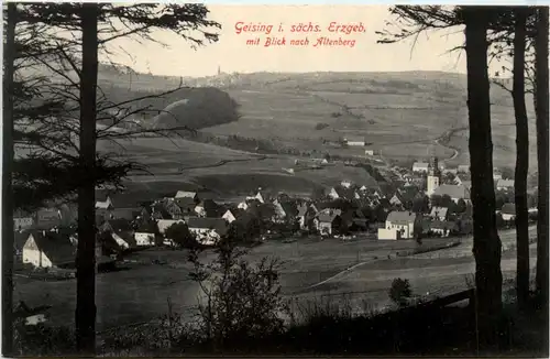 Geising i. Erzgeb., mit Blick nach Altenberg -379714